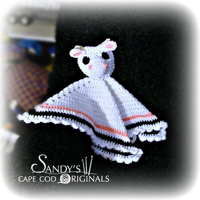 593 cow lovie blanket