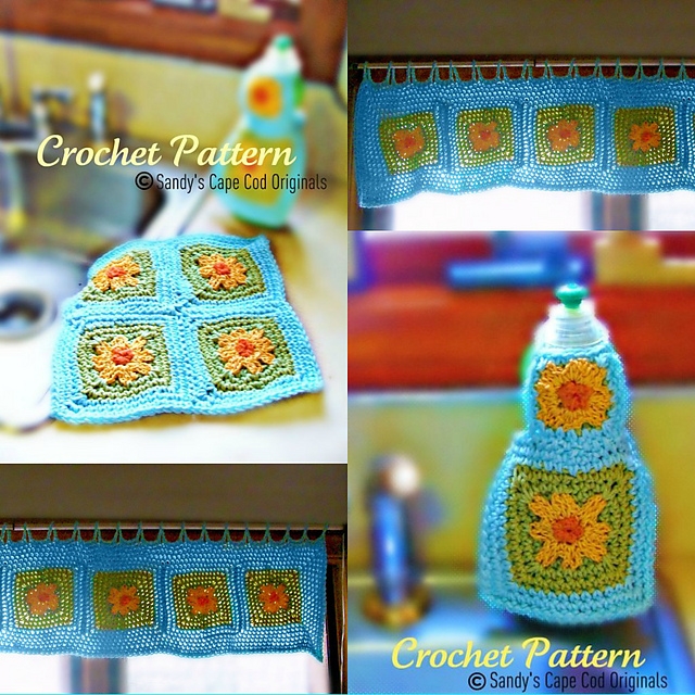 533 Flower Kitchen Set