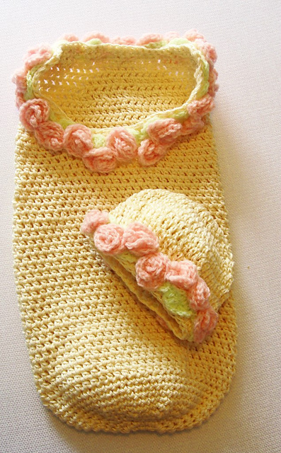 164 Baby Cocoon Set Pretty in Pink