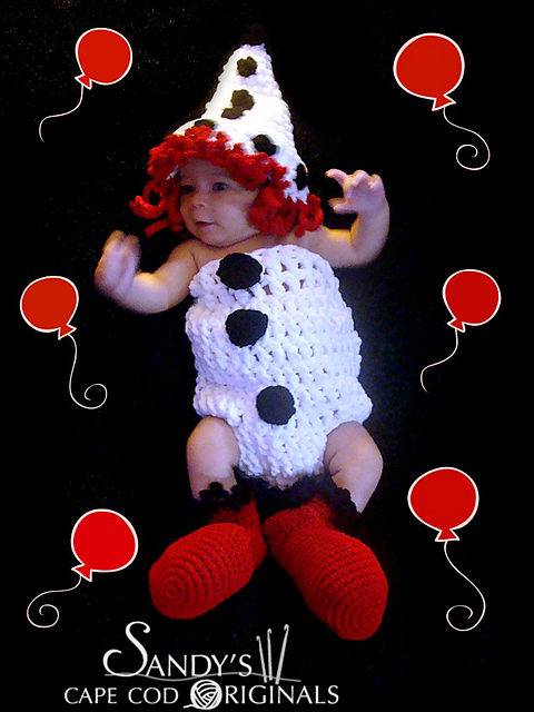 623 Clown photo prop
