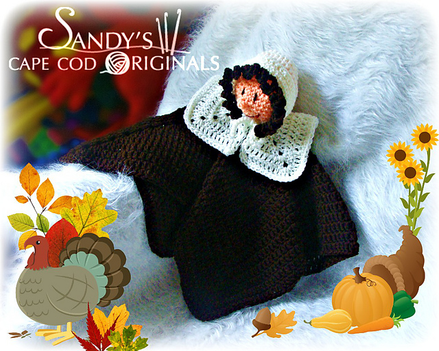 633 pilgrim girl lovie blanket