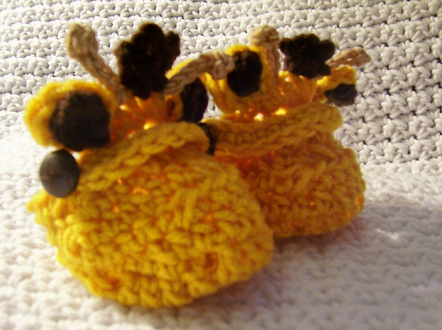 286 Giraffe Moc Baby Sandals