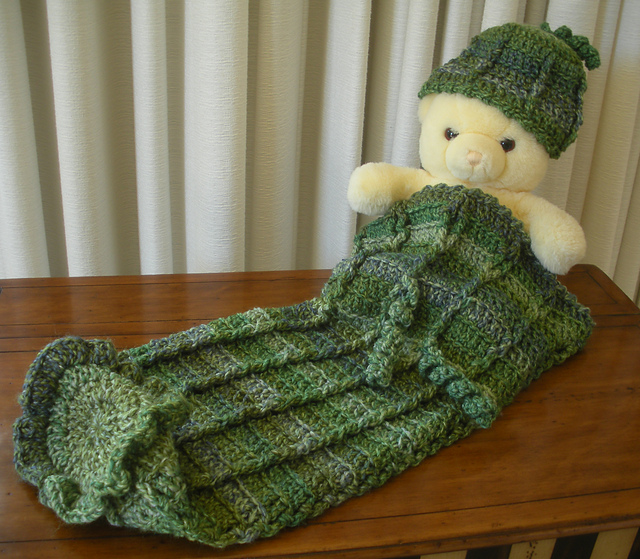 Zucchini Cocoon and Hat