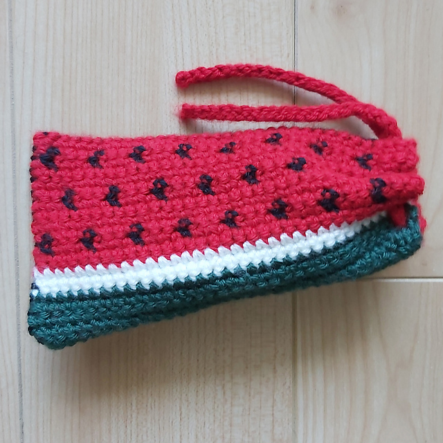 Watermelon Flag Glasses Pouch