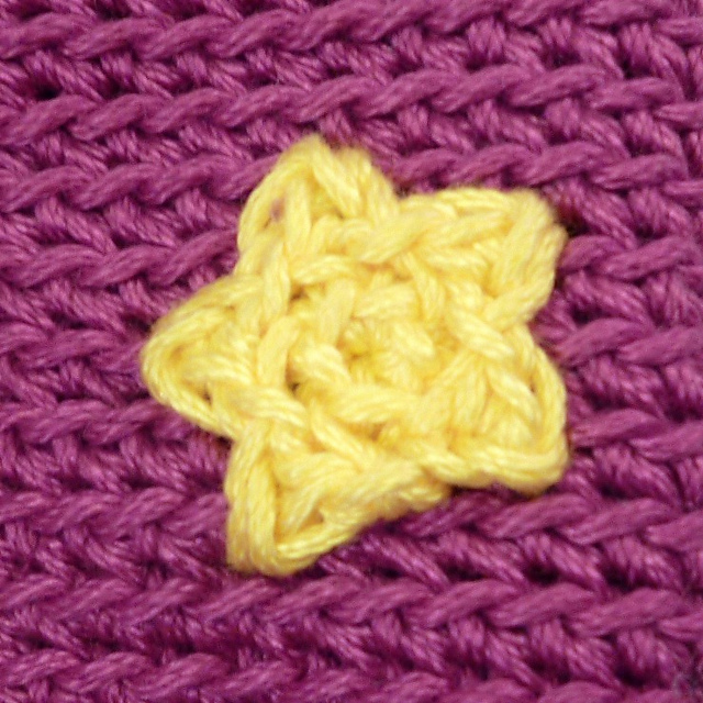 Tiny stars & crescent moon