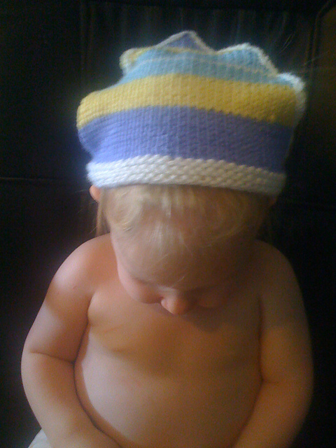 Spring Candy Stripe Head Kerchief