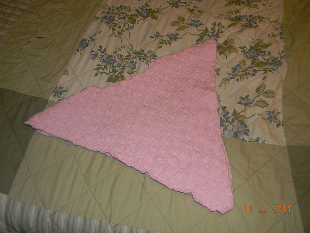 Basketweave Toddler Poncho