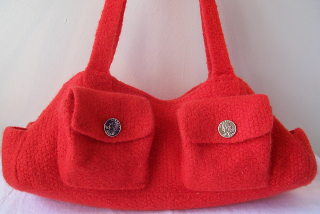 Felted Satchel