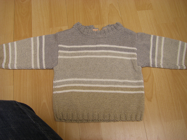 Pull rayé28 
