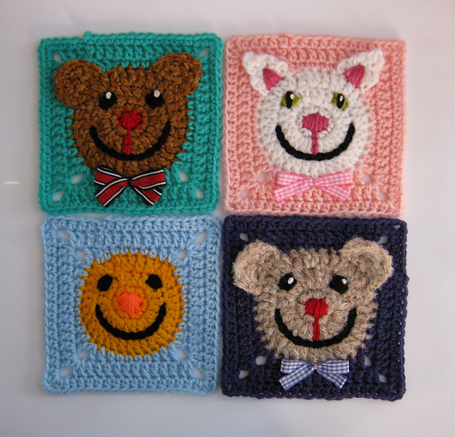 Funny Face Square