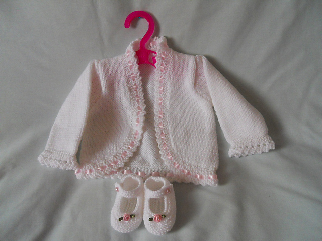 Ribbon-Edged Bolero