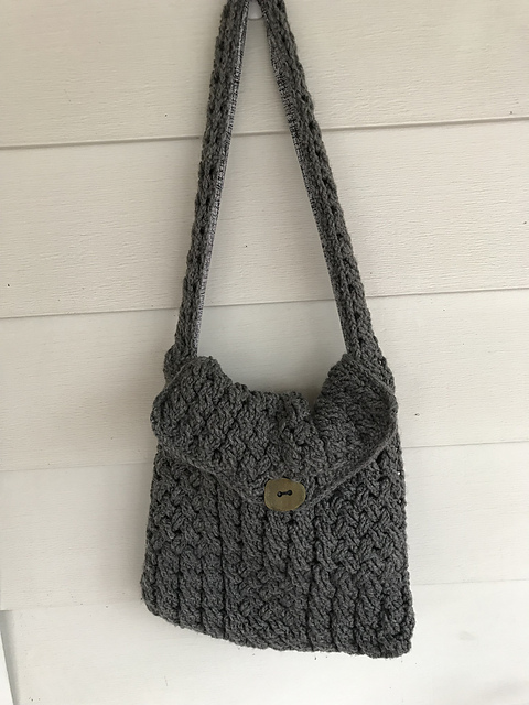 Tic-Tac-Toe Messenger Bag