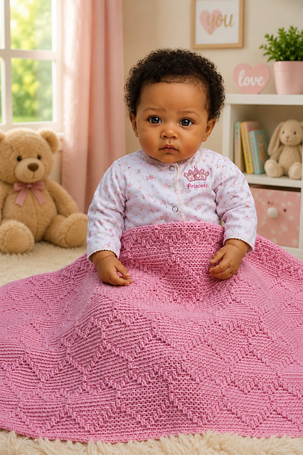 Endless Hearts Afghan