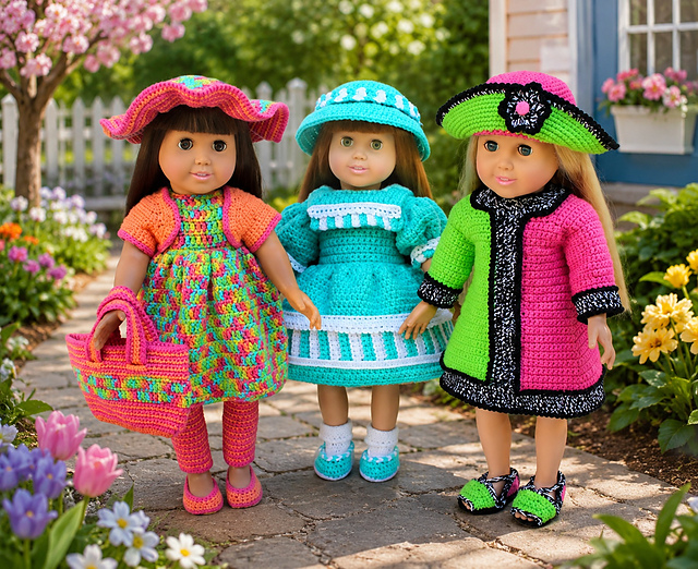 Modern Fashions for 18 Inch Dolls