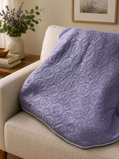 Butterfly Blooms Afghan