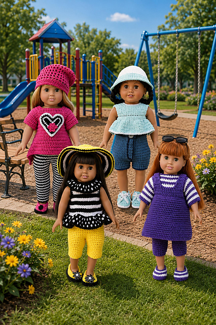 Play Clothes for American Girl 18 Inch Dolls