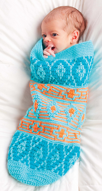 Native American-Inspired Baby Cocoon
