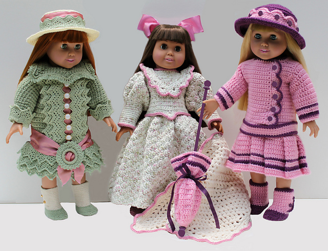 Victorian Wardrobe for 18 inch Dolls