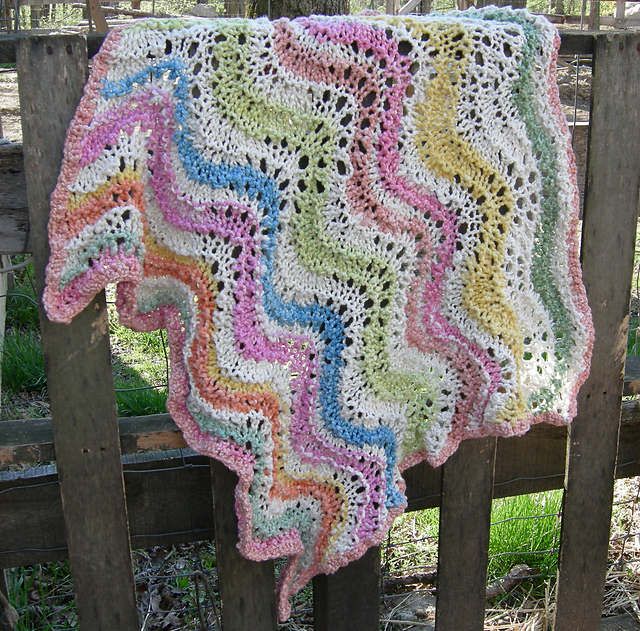 Baby Waves II Afghan