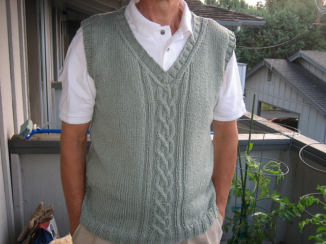 #12 Man's V-Neck Vest