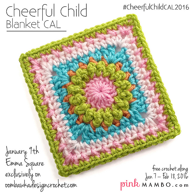 Cheerful Child Blanket CAL