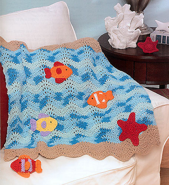 Seafood Surprise Pet Blanket