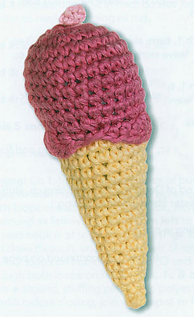 Ice Cream Cone Pet Toy