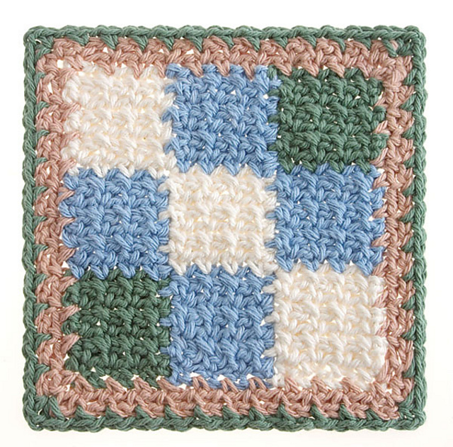 Diagonal Stripes Hot Pad