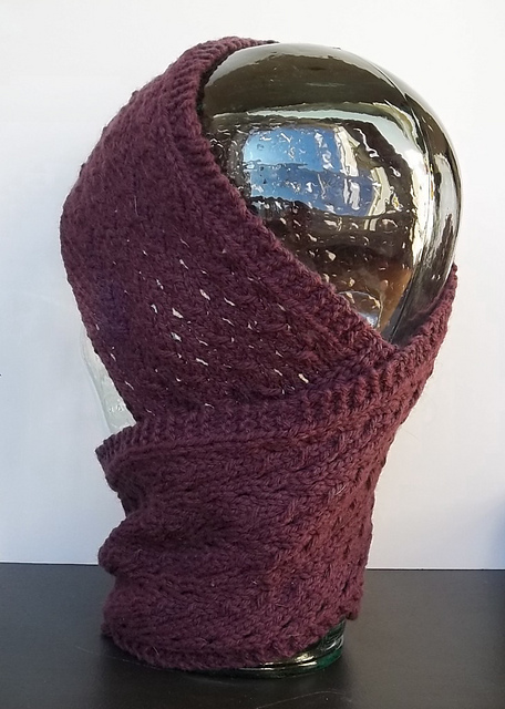 Lace  Mobius Head/Neck Warmer
