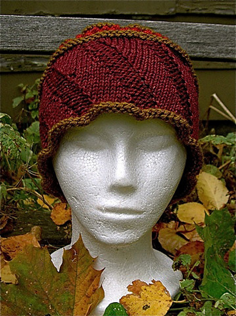 Textured Swirl Hat