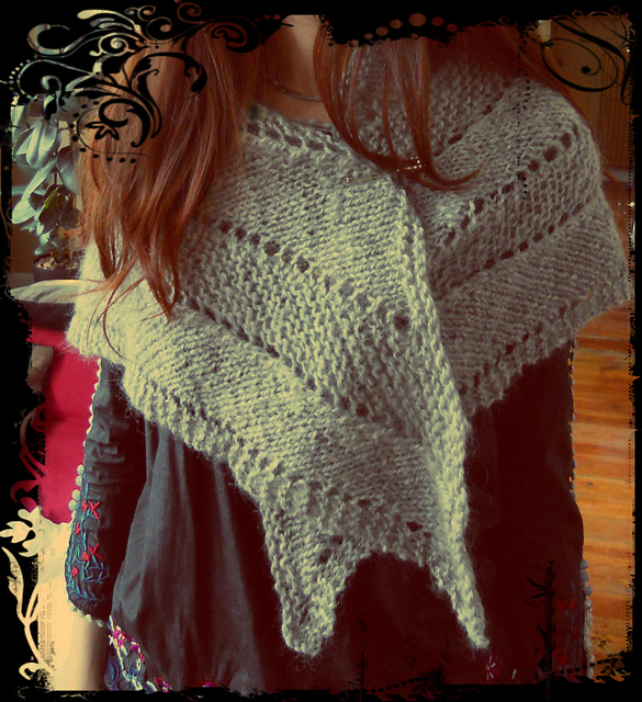 Geese in Flight Shawl