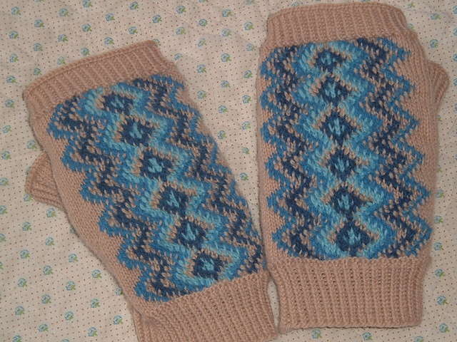 Fingerless Rovaniemi Mittens