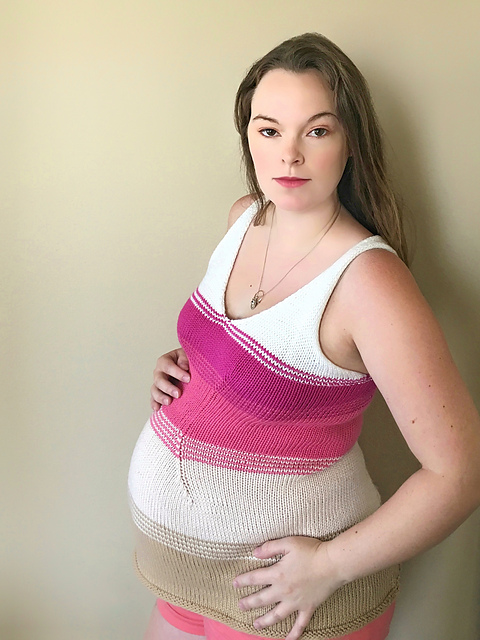 The Beach Bump Maternity Tank Top