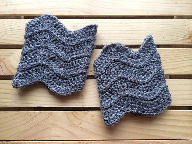 Wave Boot Cuffs