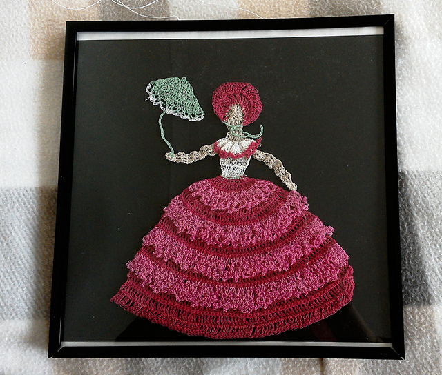 Crinoline Cameo Pillow Case or Picture #CL-264