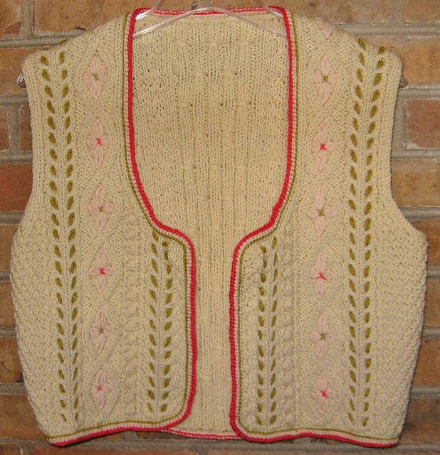 Embroidered Vest