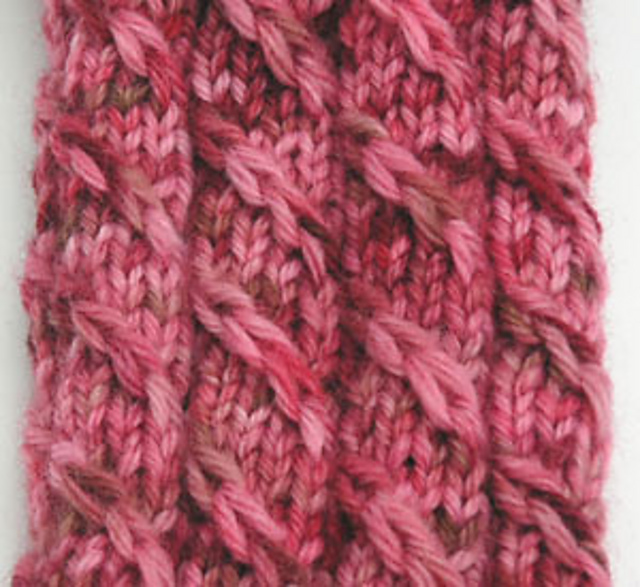 Cable Twist Socks