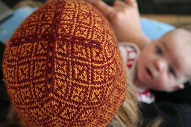 Winter Sunrise Hat