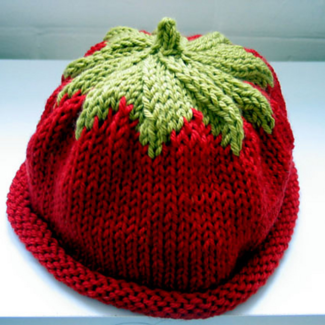 Tomato Baby Beanie