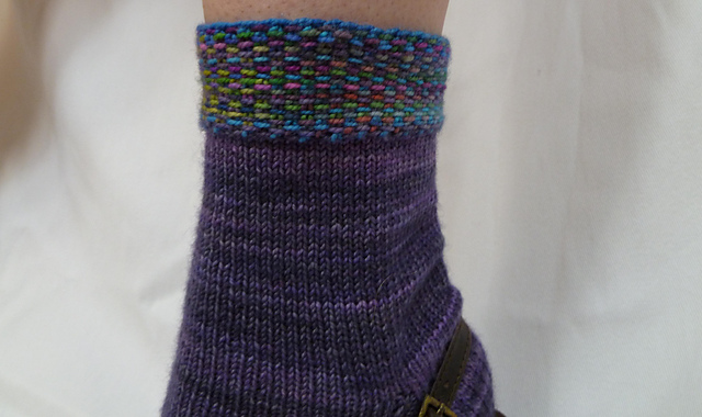 Watercolor Koigu Socks