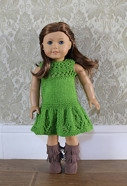 18" Doll Rose Dress