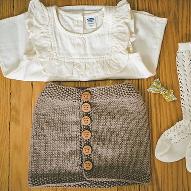 Button It Up Skirt