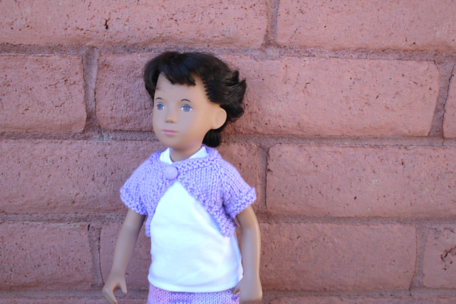 18" Doll Cropped Sweater