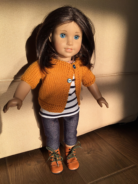 18" Side Button Sweater