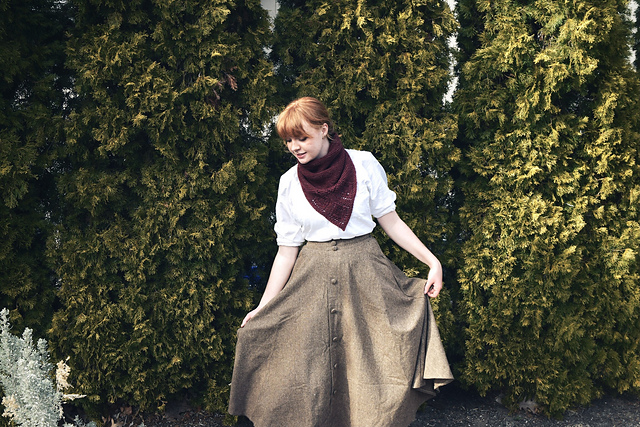 Garnet Gable Cowl