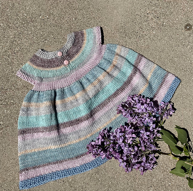 Ravelry Everton Dress pattern by Taiga Hilliard