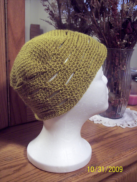 Striped Cap Peek-a-boo