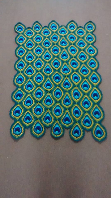 Java Peacock Pattern Ravelry: cassie1979's Java Peacock Afghan