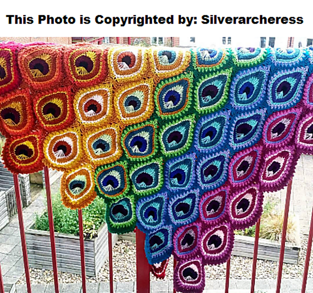 Java Peacock Pattern Ravelry: cassie1979's Java Peacock Afghan