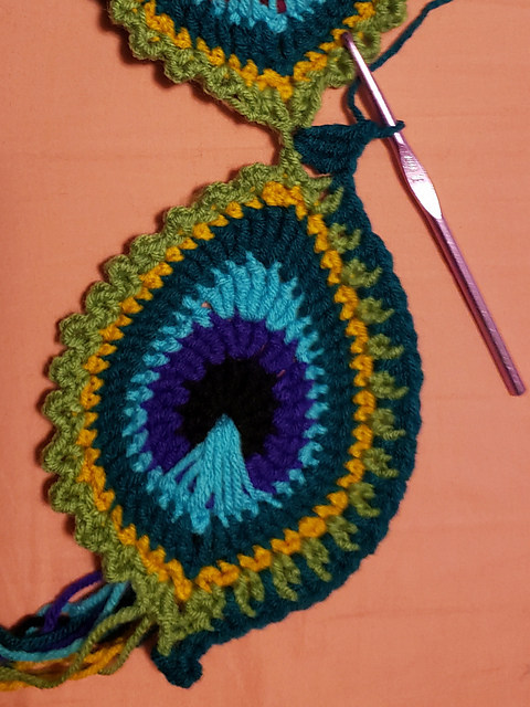 Java Peacock Pattern Ravelry: cassie1979's Java Peacock Afghan